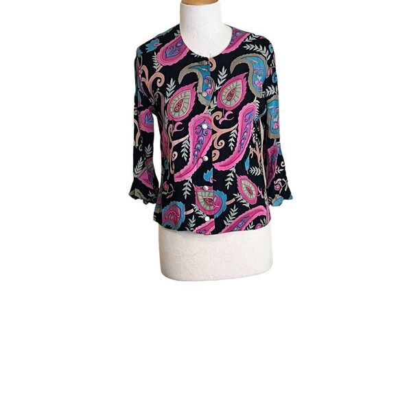 Kendall Creek multi colored blouse. - Picture 3 of 5